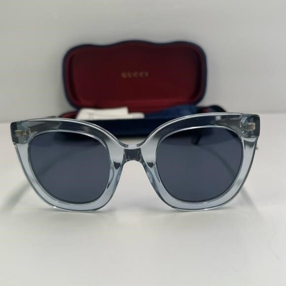 ?- New Authentic Gucci™ GG0564S 003 51 - Light-Blue main image 11
